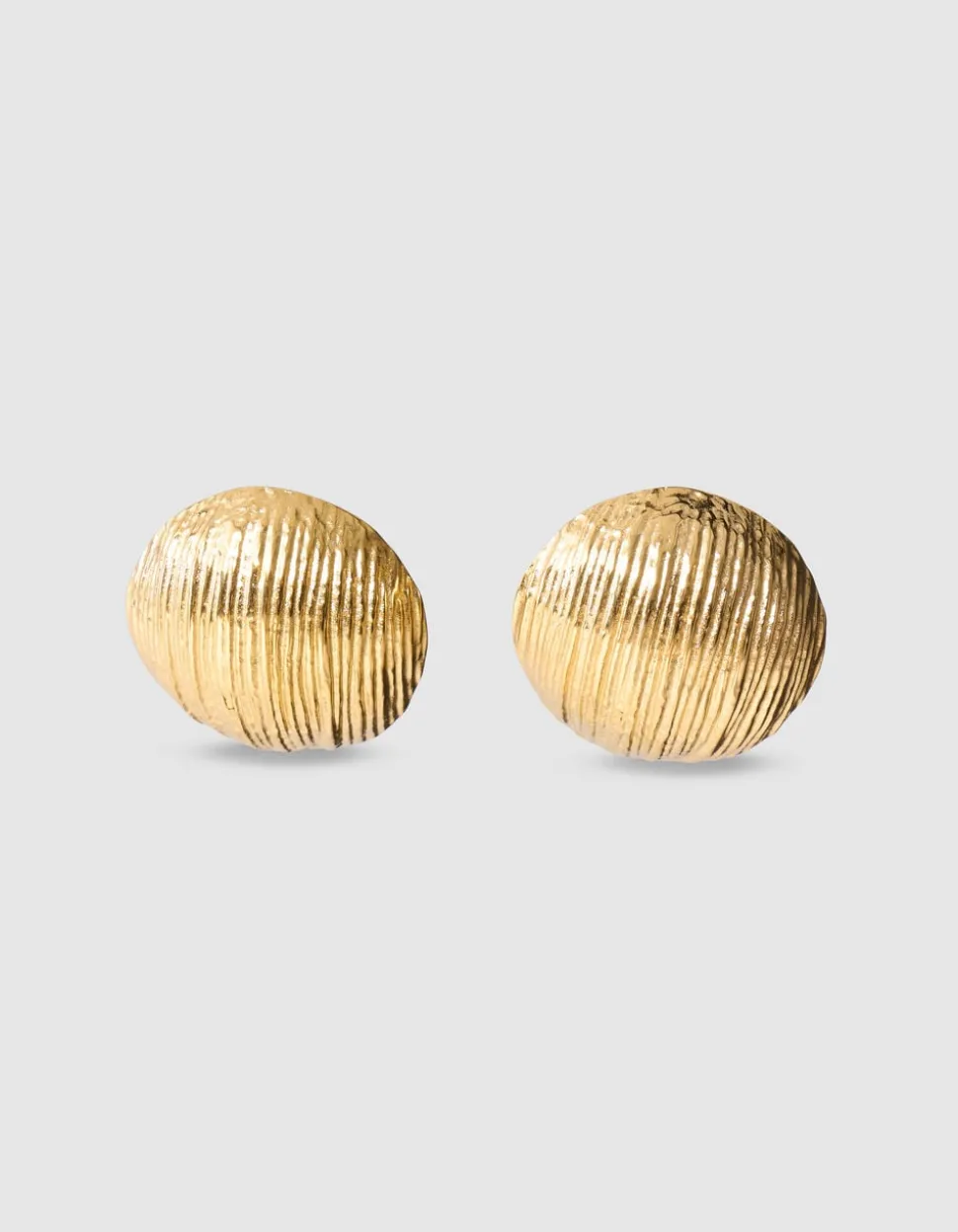 Ronde Oorbellen Goud