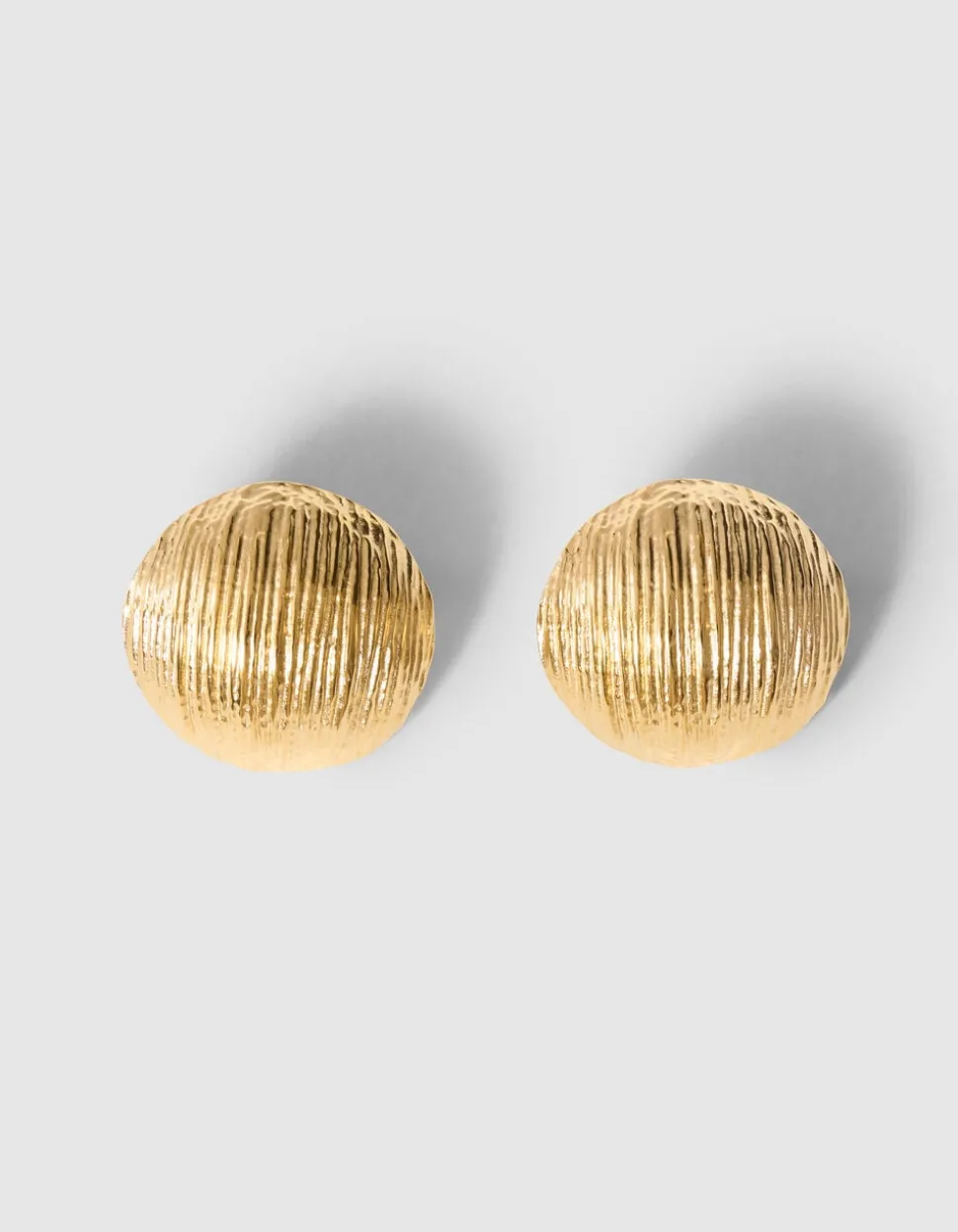 Ronde Oorbellen Goud