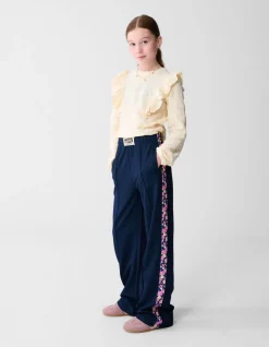 Ruffle Longsleeve Top Gebroken Wit