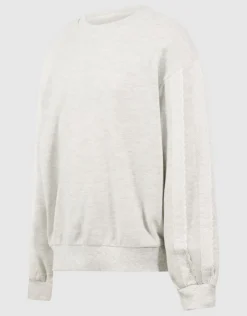 Ruffle Sweater Lichtgrijs