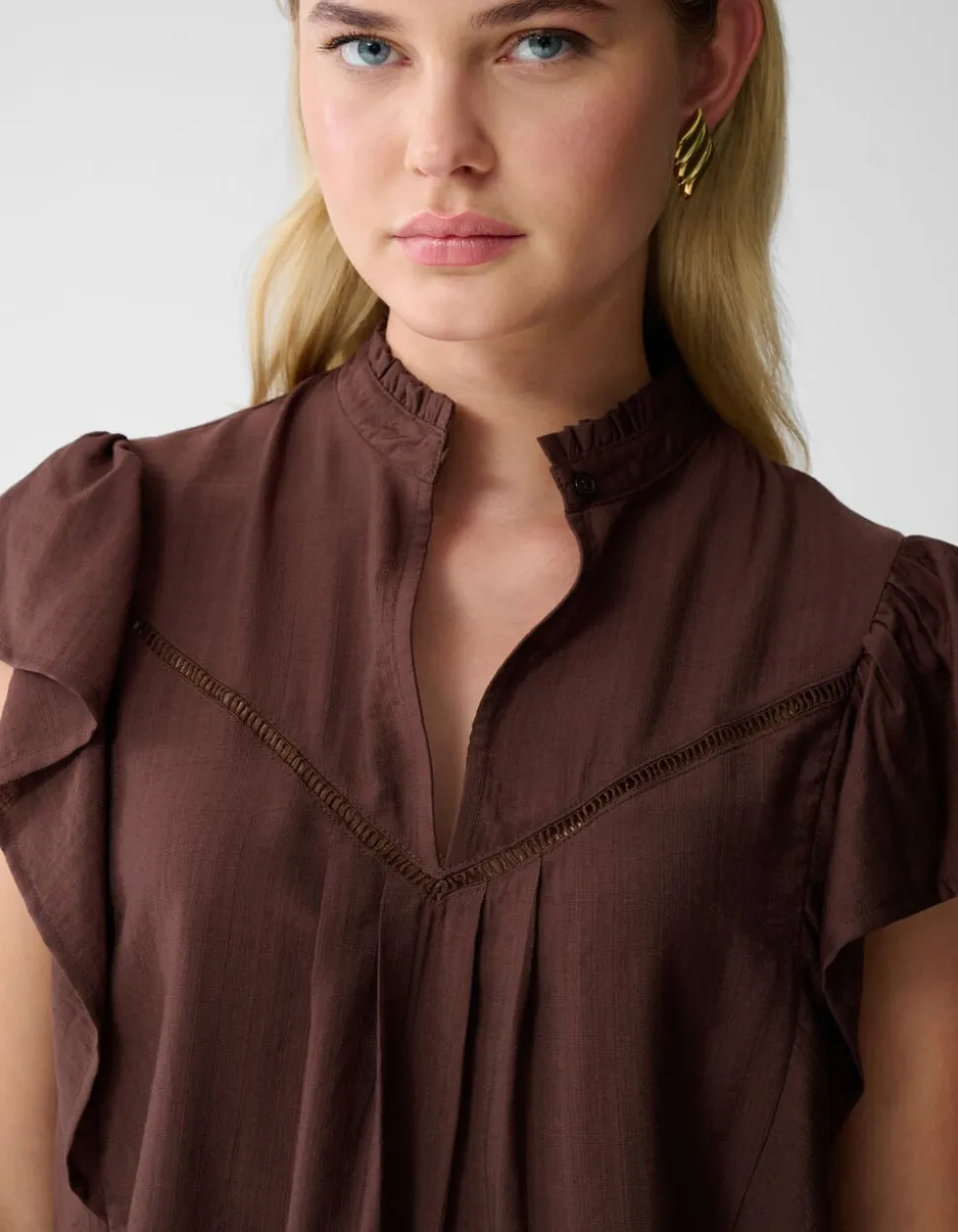 Ruffle Top Bruin