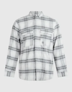 Ruiten Overhemd Gebroken Wit