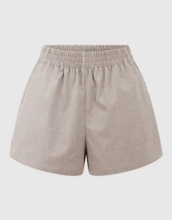 Ruiten Short Lichtgrijs