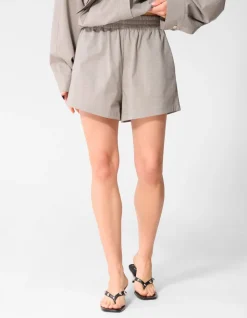 Ruiten Short Lichtgrijs