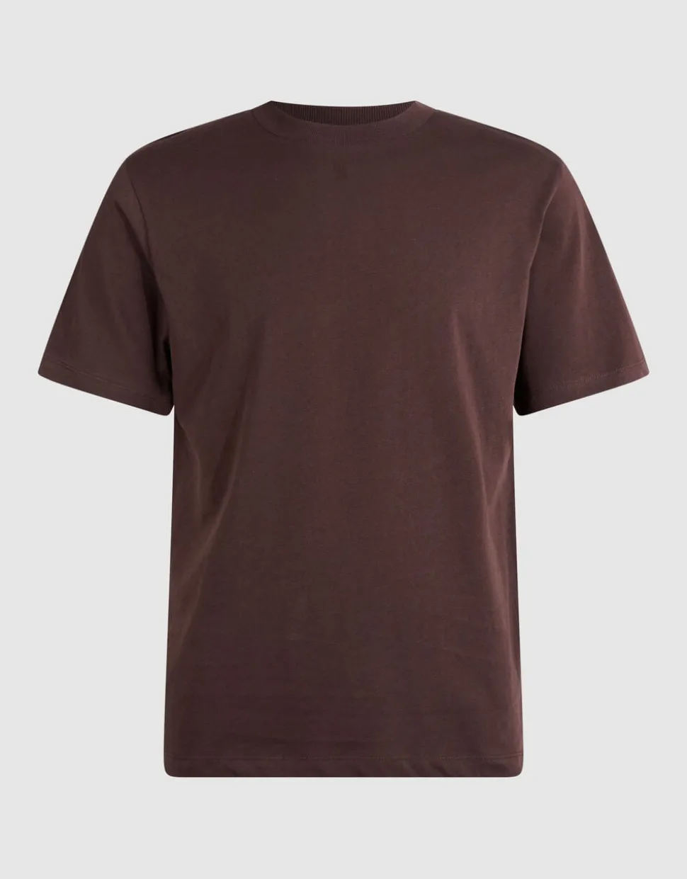 Scratched Artwork T-shirt Donkerbruin