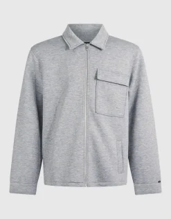 Scuba Overshirt Lichtgrijs