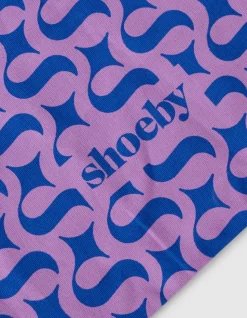 Shoeby Logo Shopper Blauw/Paars