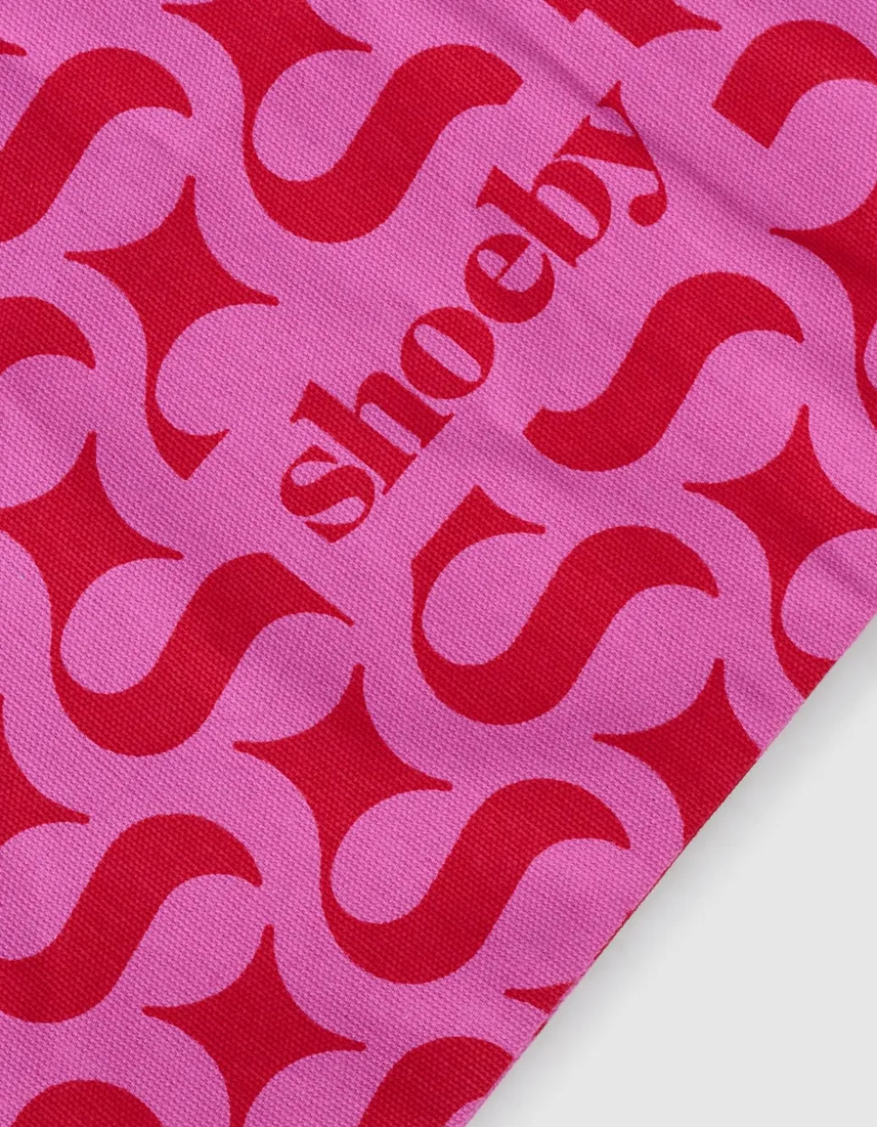 Shoeby Logo Shopper Roze/Rood