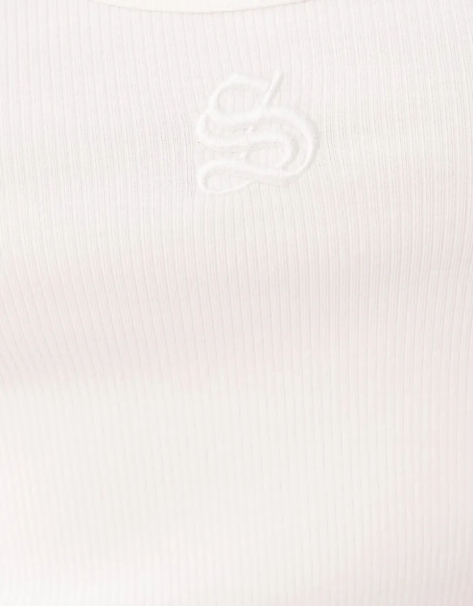Shoeby Logo Tanktop Wit