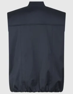 Sleeveless Bomberjack Donkerblauw