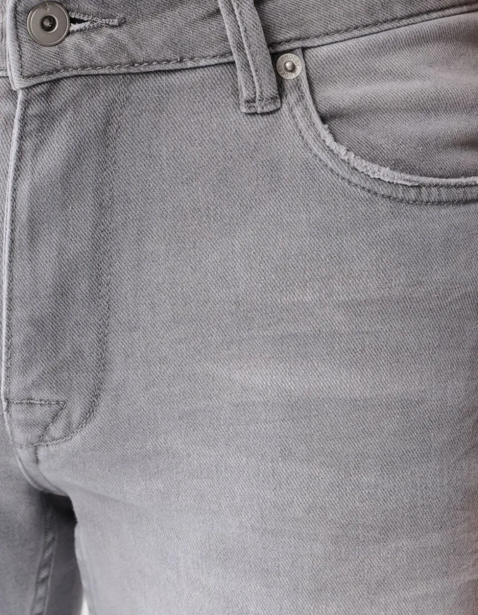 Slim Fit Jeans Lichtgrijs L32