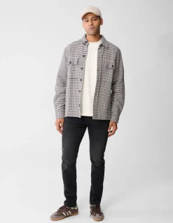 Slim Fit Jeans Washed Black L34