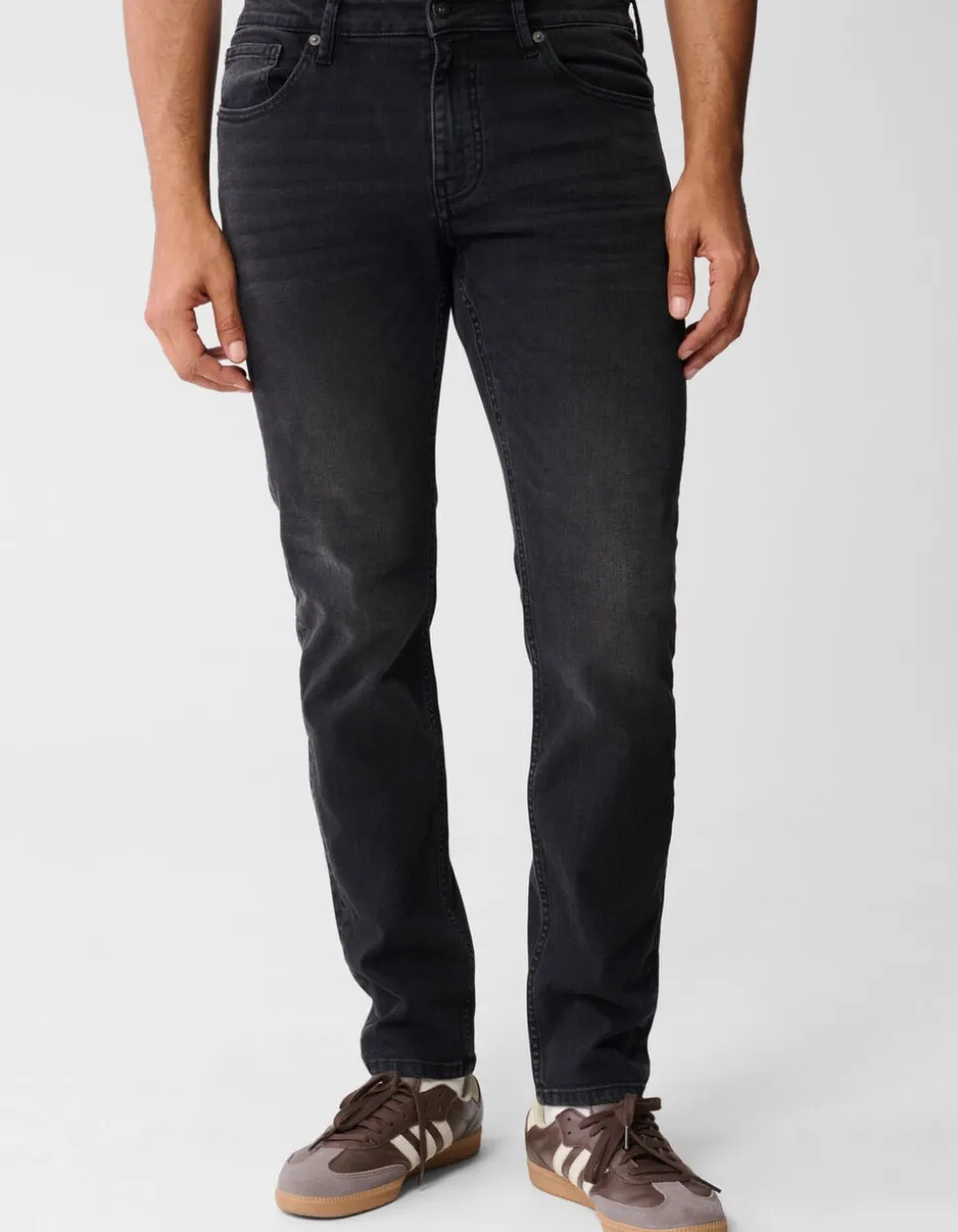 Slim Fit Jeans Washed Black L32