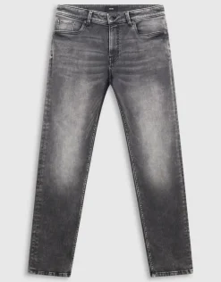 Slim Fit Jog Jeans Grijs L32