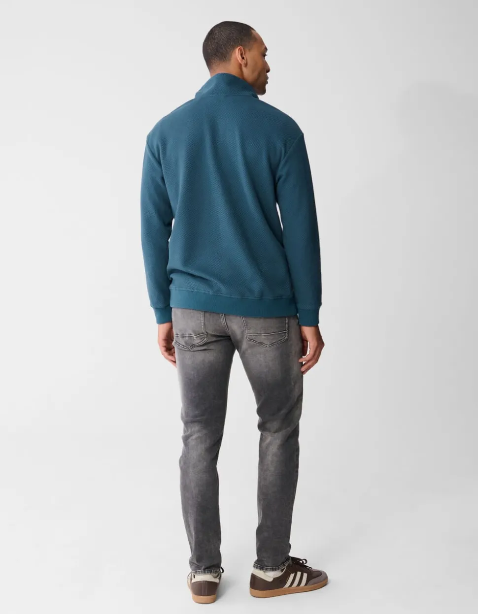Slim Fit Jog Jeans Grijs L32