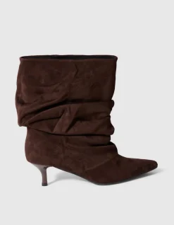 Slouchy Laarzen Bruin