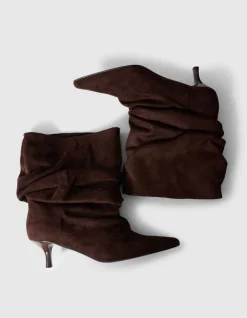 Slouchy Laarzen Bruin