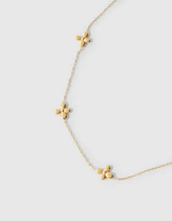 Small Flower Ketting Goud