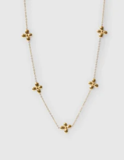 Small Flower Ketting Goud