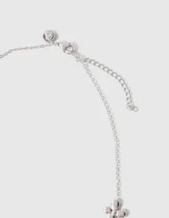 Small Flower Ketting Zilver