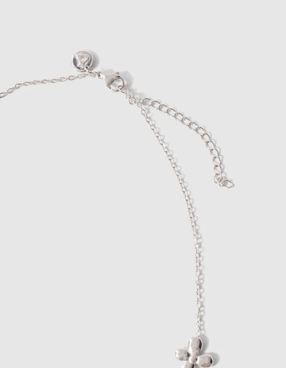 Small Flower Ketting Zilver