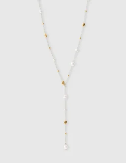 Small Pearl Ketting Goud