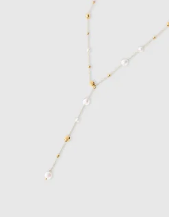 Small Pearl Ketting Goud