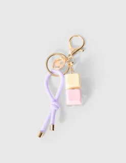 Smile Click Sleutelhanger Paars
