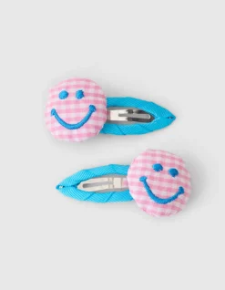 Smile Haarclip Blauw