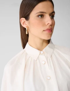 Soft Twill Blouse Gebroken Wit