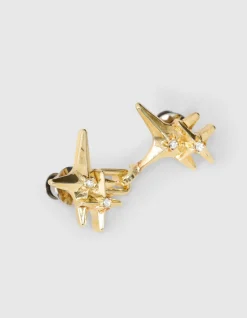 Spark Jeans Pins Goud