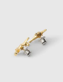 Spark Jeans Pins Goud