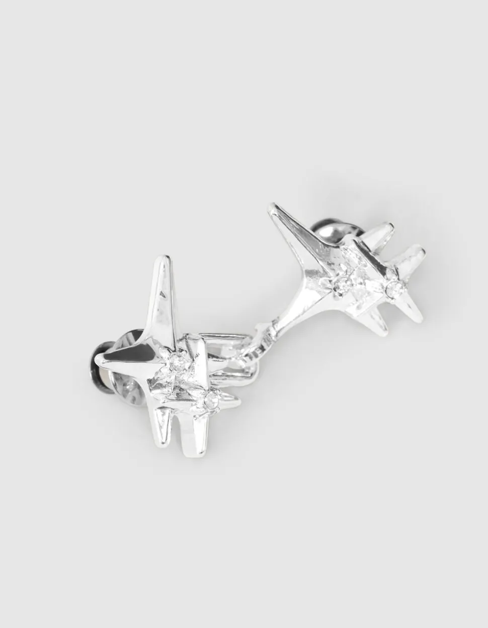 Spark Jeans Pins Zilver