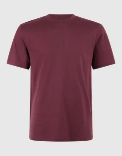 Sparkle Artwork T-shirt Donkerrood