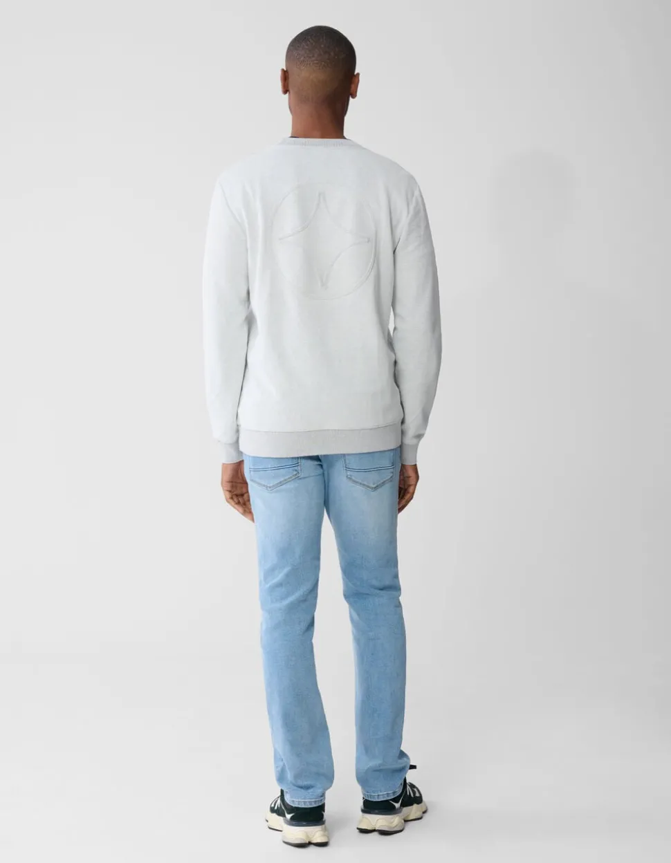 Spark Logo Sweater Lichtgrijs