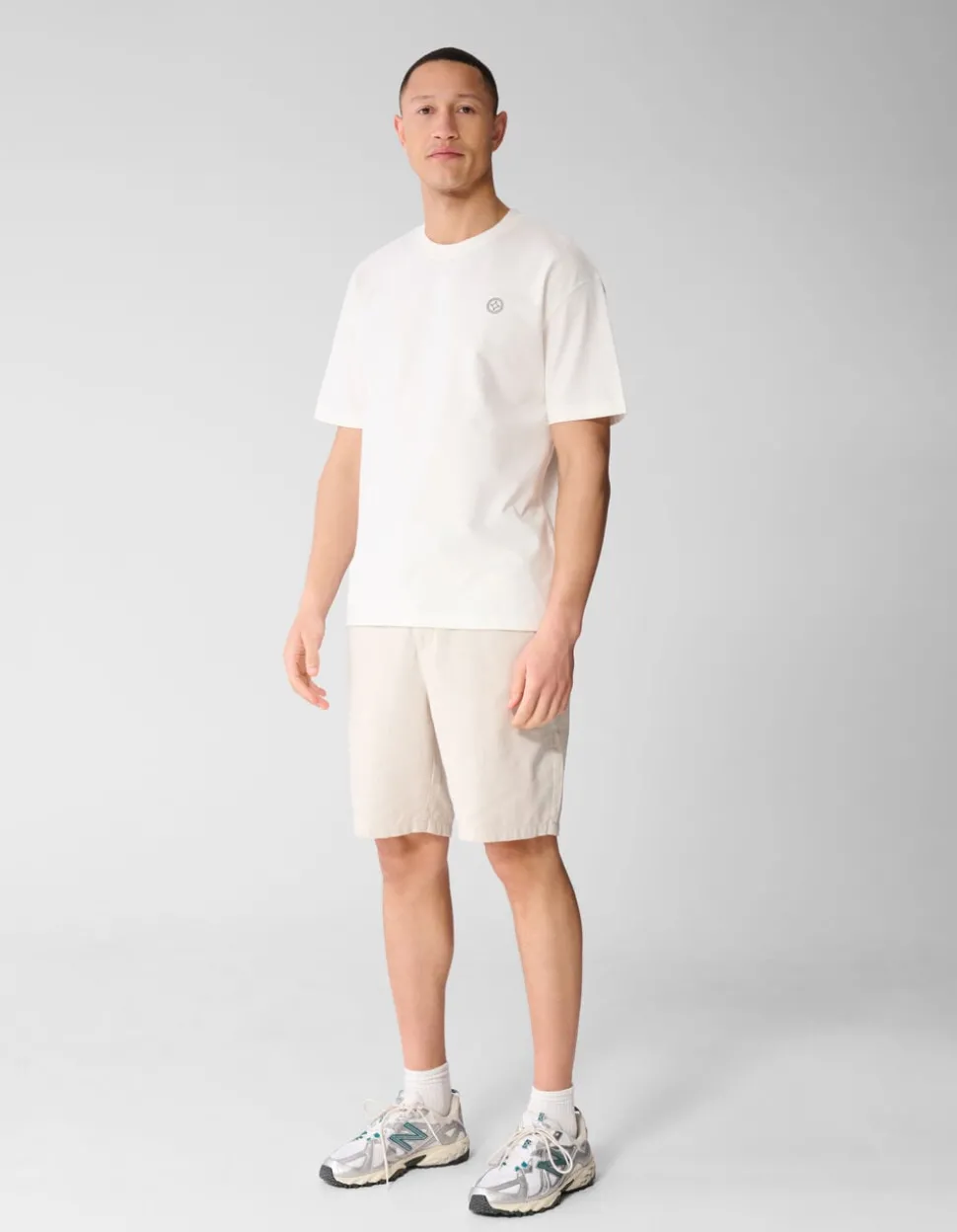 Spark T-shirt Gebroken Wit