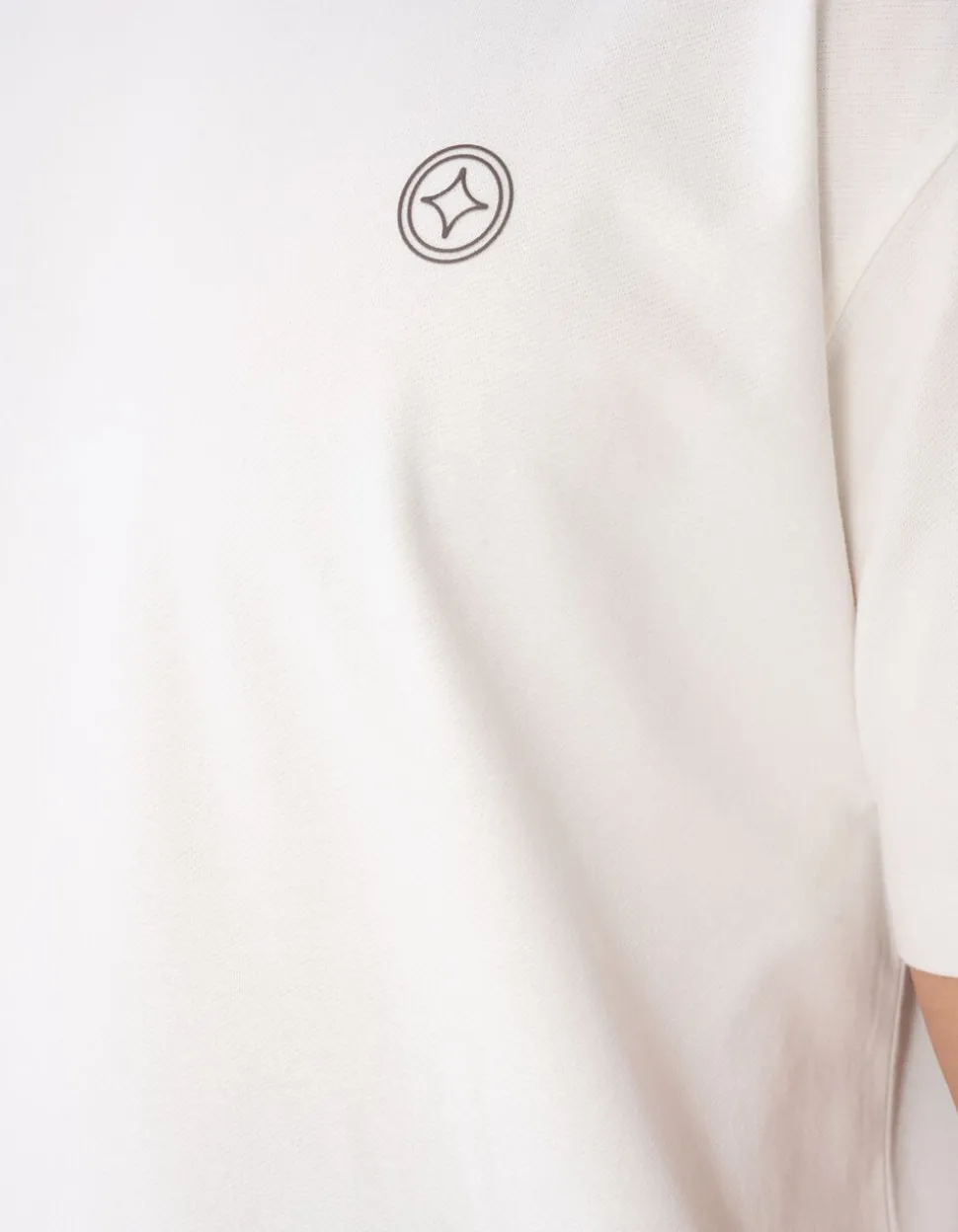 Spark T-shirt Gebroken Wit