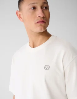 Spark T-shirt Gebroken Wit