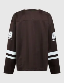 Sport Artwork Longsleeve Donkerbruin