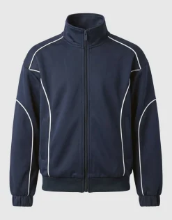 Sporty Piping Jack Donkerblauw