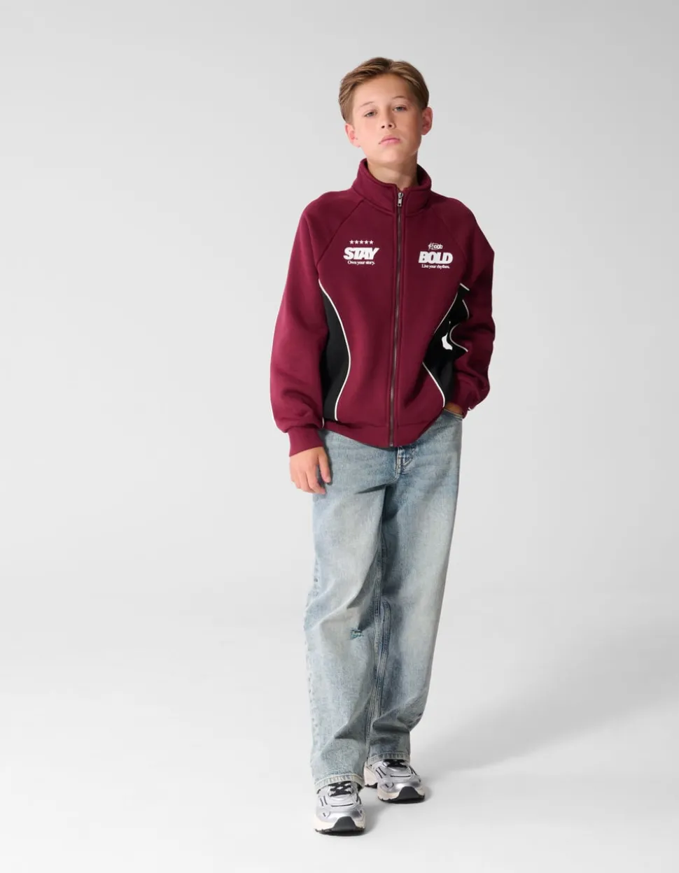 Sporty Piping Jack Donkerrood