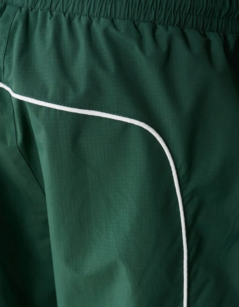 Sporty Piping Short Groen