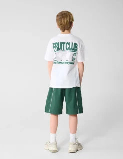 Sporty Piping Short Groen