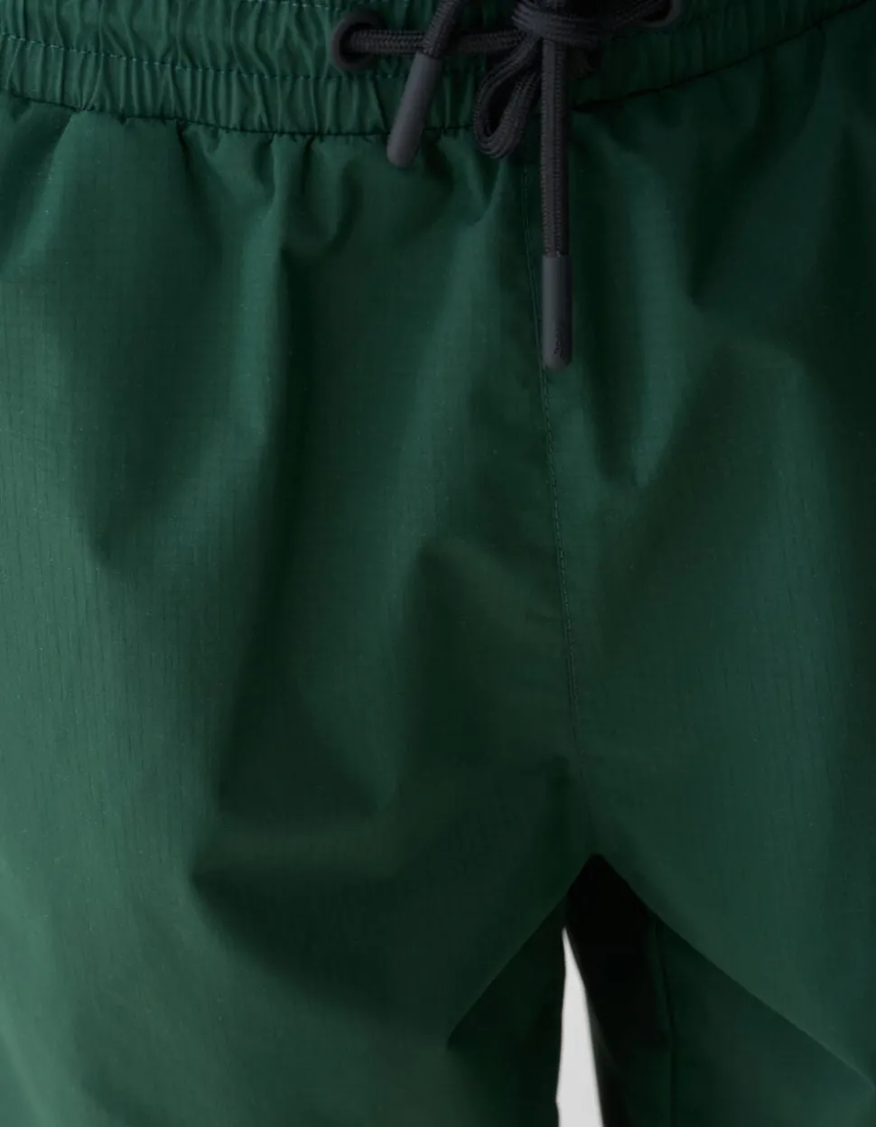 Sporty Piping Short Groen