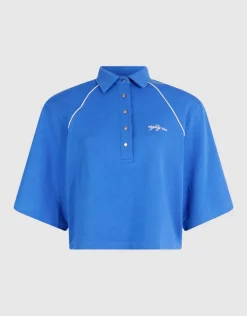 Sporty Polo Blauw
