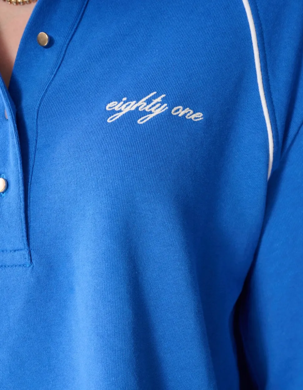 Sporty Polo Blauw