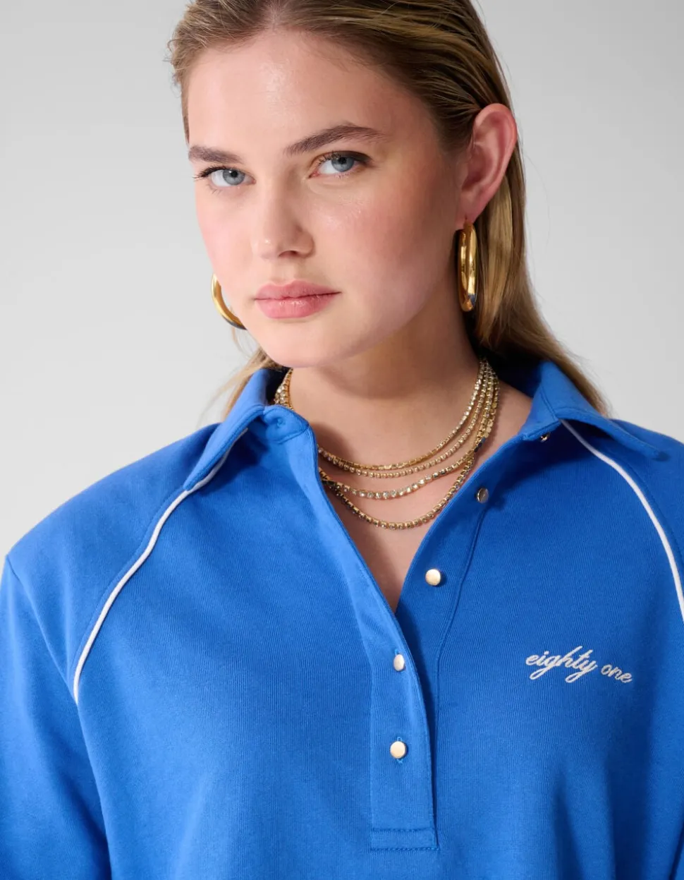 Sporty Polo Blauw