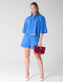 Sporty Polo Blauw