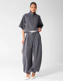 Sporty Suit Broek Grijs