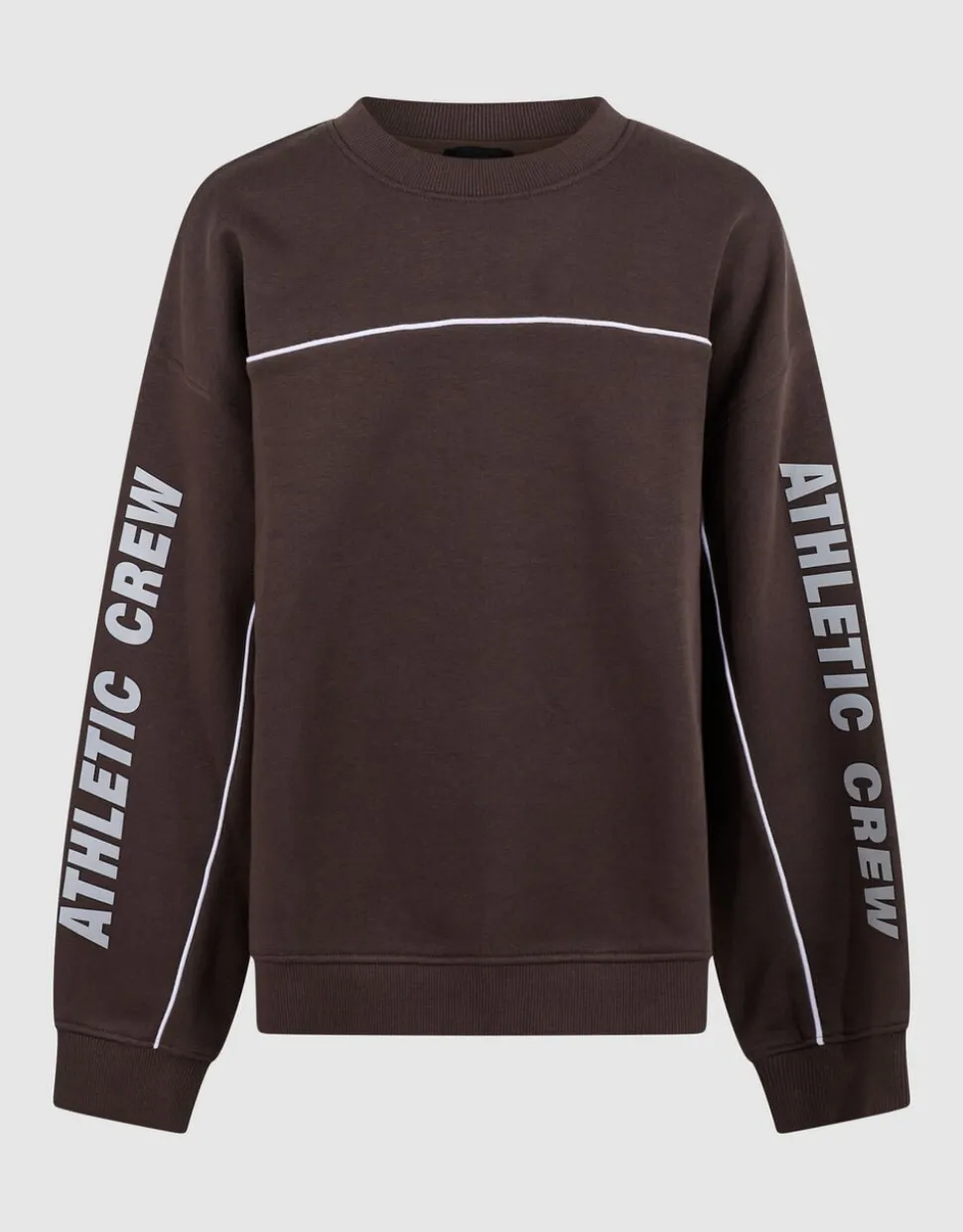 Sporty Sweater Donkerbruin